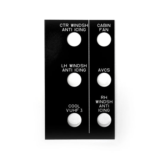 Kunststoffaufkleber aus Polycarbonat oder Polyester